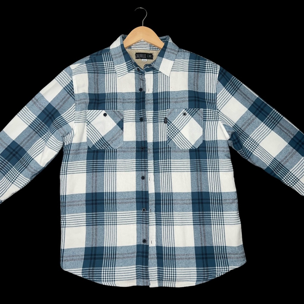 Calville Flannel with Sherpa Lining - Picture 3 of 5
